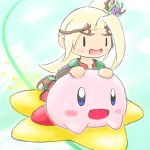 Rating: Safe Score: 0 Tags: 1:1 alien blonde_hair chibi clothing duo e621 female flower footwear hair kid_icarus kirby kirby_(series) nintendo not_furry open_mouth plant saitorokku sandals shoes smile star viridi waddling_head User: bunchy7s
