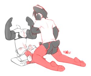 Rating: Explicit Score: 0 Tags: alternate_color anthro anthro_on_anthro ass_up backsack balls bodily_fluids bottomless chimangetsu clothed clothing crossdressing cum cum_in_mouth cum_in_vagina cum_inside cum_on_face duo e621 erection felid feline female garter_belt garter_straps genital_fluids genitals legwear lingerie lynx male male/female mammal mattie_(chimangetsu) mewdles naked_mole-rat penis predator/prey rodent stockings vulva yamaneko_sougi User: bunchy7s