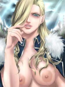 Rating: Explicit Score: 0 Tags: 1girls blonde_hair blue_eyes breasts female fullmetal_alchemist hair_over_one_eye homex lips long_hair nipples olivier_mira_armstrong rule34 solo uniform User: bunchy7s