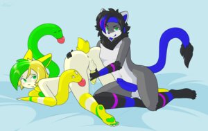 Rating: Explicit Score: 0 Tags: anthro anus balls blue_nose blush bodily_fluids colorful_theme cum digital_media_(artwork) duo e621 erection felid femboy genital_fluids genitals handjob helsy hi_res humanoid_genitalia humanoid_penis kyu lagomorph licking licking_lips looking_at_viewer male male/male mammal penile penis self_lick sex slim_anthro slim_male sparklefur tongue tongue_out unusual_anatomy yellow_nose User: bunchy7s