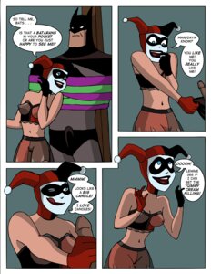 Rating: Explicit Score: 0 Tags: 1boy 1girls batman batman:_the_animated_series batman_(bruce_wayne) batman_(series) breasts bruce_wayne comic dc dc_comics dcau dialogue erect_penis erection erection_under_clothes female fool_me_once grabbing_penis great_scott harley_quinn harley_quinn_(classic) lingerie male penis rule34 see-through_clothing sharpie_(artist) speech_bubble straight the_new_batman_adventures visible_nipples white_facepaint User: bunchy7s