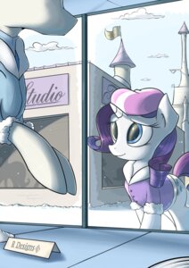 Rating: Safe Score: 0 Tags: 2014 beret blue_eyes building canterlot clothing cloud cutie_mark e621 english_text equid equine female flag friendship_is_magic fur hair hasbro hat headgear headwear hi_res horn jacket mammal mannequin my_little_pony mythological_creature mythological_equine mythology outside purple_hair rarity_(mlp) sky snow snowing solo standing subjectnumber2394 text topwear tower unicorn winter User: bunchy7s