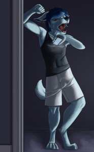 Rating: Safe Score: 0 Tags: 2013 anthro blue_body blue_fur canid canine canis cellphone clothed clothing dark digitigrade domestic_dog e621 electronics fur hair hi_res leaning male mammal open_mouth phone piercing schitzofox simple_background solo yawn User: bunchy7s Rating: Safe Score: 0 Tags: 2013 anthro blue_body blue_fur canid canine canis cellphone clothed clothing dark digitigrade domestic_dog e621 electronics fur hair hi_res leaning male mammal open_mouth phone piercing schitzofox simple_background solo yawn User: bunchy7s