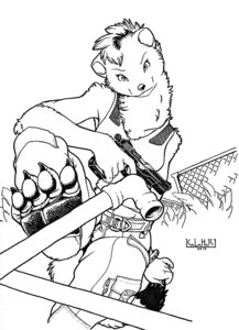 Rating: Safe Score: 0 Tags: 2013 4_toes anthro barefoot biped black_and_white black_pawpads breasts claws clothing e621 feet female gun handgun kalahari kerchief looking_at_viewer low-angle_view mammal monochrome mustelid musteline pawpads pen_(artwork) pipe pistol ranged_weapon sitting sketch soles solo stoat toes traditional_media_(artwork) trigger_discipline true_musteline weapon weasel User: bunchy7s Rating: Safe Score: 0 Tags: 2013 4_toes anthro barefoot biped black_and_white black_pawpads breasts claws clothing e621 feet female gun handgun kalahari kerchief looking_at_viewer low-angle_view mammal monochrome mustelid musteline pawpads pen_(artwork) pipe pistol ranged_weapon sitting sketch soles solo stoat toes traditional_media_(artwork) trigger_discipline true_musteline weapon weasel User: bunchy7s