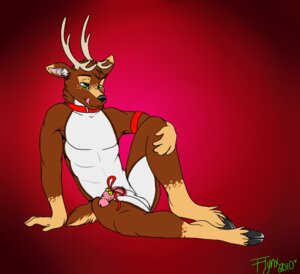 Rating: Explicit Score: 0 Tags: anthro antlers balls bell christmas deer e621 flaccid flynx-flink genitals holidays hooves horn male mammal muscular muscular_anthro muscular_male new_world_deer nude penis pose reindeer solo spread_legs spreading User: bunchy7s