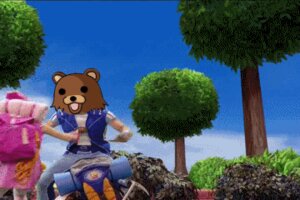 Rating: Safe Score: 0 Tags: 3:2 animated animated_gif anthro bear duo e621 female grandfathered_content human humor imminent_rape imminent_sex lazytown low_res mammal meme pedobear real shopped short_playtime sportacus stephanie_(lazytown) third-party_edit unknown_artist User: bunchy7s