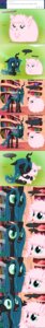 Rating: Safe Score: 0 Tags: 2013 :d absurd_res arthropod black_body blep blue_eyes blue_hair book changeling_(mlp) character_name comic confusion cuddling d: daww detailed_background dialogue duo e621 earth_pony english_text equid equine eye_contact eyelashes eyes_closed fan_character fangs female feral flashback fluffle_puff fluffy friendship_is_magic fur grass green_eyes green_hair hair hasbro hi_res hooves horn horse hug inside library long_image looking_at_another looking_away mammal mind_control mixermike622 multiple_images my_little_pony open_mouth outside pink_body pink_fur pink_hair plant pony poof quadruped queen_chrysalis_(mlp) sharp_teeth sitting smile solo speech_bubble standing stare tall_image teeth text thinking thoughtful_expression tongue tongue_out url wide_eyed wings young young_feral User: bunchy7s