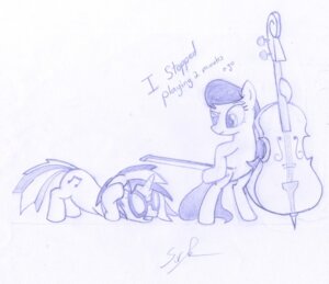 Rating: Safe Score: 0 Tags: black_hair bow_(feature) bow_(stringed_instrument) bow_tie bowed_string_instrument cello cutie_mark duo e621 earth_pony equid equine female feral friendship_is_magic hair hasbro horn horse humor long_hair mammal monochrome musical_instrument my_little_pony mythological_creature mythological_equine mythology octavia_(mlp) pony short_hair simple_background string_instrument tail unicorn unknown_artist vinyl_scratch_(mlp) white_background User: bunchy7s