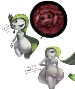 Rating: Explicit Score: 0 Tags: abdominal_bulge ambiguous_gender ambiguous_prey belly big_belly blue_eyes blush breasts butt cutaway detailed_internal dialogue digestion digital_media_(artwork) duo e621 english_text eyelashes eyewear fatal_vore female female_humanoid female_pred fully_inside generation_3_pokemon generation_5_pokemon genitals glasses glistening green_hair hair hi_res huge_belly humanoid humanoid_pred imminent_death inside_stomach internal internal_vaginal larger_humanoid larger_pred legendary_pokemon long_hair looking_at_belly looking_down looking_down_at_belly looking_down_at_self meloetta meloetta_(aria_form) monotone_background nintendo oral_vore organs pokemon pokemon_(species) simple_background size_difference small_breasts spinda stomach talking_to_another talking_to_prey text theboogie vore vulva white_background User: bunchy7s