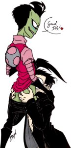 Rating: Explicit Score: 0 Tags: alien alien_humanoid antennae_(anatomy) backpack blush butt butt_grab clothed clothed_sex clothing dib_membrane duo e621 exclamation_point eyewear fellatio genitals glasses gloves green_body green_skin grope hand_on_butt handwear heart_symbol hug human humanoid hyenakay invader_zim irken male male/male male_penetrated male_penetrating male_penetrating_male mammal nickelodeon oral pak penetration penile penis seductive sex signature simple_background smile speech_bubble white_background zim_(invader_zim) User: bunchy7s