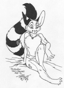 Rating: Safe Score: 0 Tags: 1996 4_fingers 4_toes alias anthro arm_support bassariscus bent_leg biped black_and_white bustafer cacomistle chester_ringtail_magreer claws e621 feet fingers fluffy fluffy_tail gem havoc_inc. jewelry looking_at_viewer male mammal markings monochrome necklace pen_(artwork) procyonid ring_(marking) ringed_tail signature simple_background sitting solo striped_markings striped_tail stripes tail tail_markings terrie_smith toe_claws toes traditional_media_(artwork) white_background young young_anthro young_male User: bunchy7s