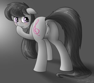 Rating: Explicit Score: 0 Tags: 2013 anus black_hair black_vulva blush butt cutie_mark e621 earth_pony equid equine female feral friendship_is_magic fur genitals grey_background grey_body grey_fur hair hasbro horse long_hair mammal my_little_pony octavia_(mlp) pony purple_eyes simple_background solo standing strachinthesack vulva User: bunchy7s