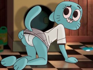 Rating: Questionable Score: 0 Tags: 3d_(artwork) 3d_background 4:3 all_fours anthro barefoot blue_body butt cartoon_network clothed clothing detailed_background digital_media_(artwork) domestic_cat e621 feet felid feline felis female mammal mature_anthro mature_female mixed_media nicole_watterson paint34 panties presenting raised_tail solo tail the_amazing_world_of_gumball underwear User: bunchy7s Rating: Questionable Score: 0 Tags: 3d_(artwork) 3d_background 4:3 all_fours anthro barefoot blue_body butt cartoon_network clothed clothing detailed_background digital_media_(artwork) domestic_cat e621 feet felid feline felis female mammal mature_anthro mature_female mixed_media nicole_watterson paint34 panties presenting raised_tail solo tail the_amazing_world_of_gumball underwear User: bunchy7s