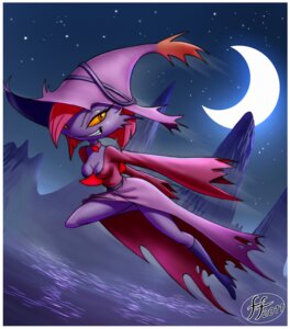 Rating: Safe Score: 0 Tags: 2011 alternative_fashion clothing cosplay detailed_background e621 female fernando_faria gardevoir generation_3_pokemon generation_4_pokemon goth hat headgear headwear magic_user mammal mismagius nintendo pokemon pokemon_(species) solo toony willhermina witch witch_hat User: bunchy7s