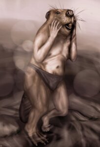 Rating: Questionable Score: 0 Tags: 4_toes 5_fingers 5_toes anthro beaver beaver_tail black_nose brown_body brown_fur buckteeth claws clothing dam e621 er feet fingers fur gasp hand_on_face lens_flare light_body light_skin male mammal membrane_(anatomy) navel nipples partially_submerged rodent solo speedo splice_(artist) standing swimwear teeth toes transformation webbed_feet whiskers User: bunchy7s