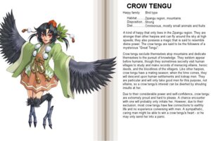 Rating: Questionable Score: 0 Tags: 3:2 animal_humanoid avian bird corvid corvus_(genus) crow crow_tengu e621 english_text female hard_translated humanoid kenkou_cross monster_girl_(genre) monster_girl_profile oscine passerine simple_background solo text third-party_edit translated translation_edit User: bunchy7s