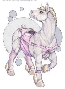 Rating: Questionable Score: 0 Tags: 2007 clothing corset docked_tail e621 ear_piercing ecmajor equid equine female feral garter_straps hooves horse legwear lingerie mammal marker_(artwork) matched_pair panties piercing short_tail solo stockings tail topwear traditional_media_(artwork) underwear User: bunchy7s