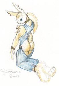 Rating: Questionable Score: 0 Tags: 2001 3_toes ankle_bangle ankle_jewelry anklet anthro bangle bare_shoulders barefoot biped blonde_hair blue_eyes bottomless bracelet breasts brown_choker brown_jewelry brown_necklace butt choker chris_goodwin clothed clothing collar dated digit_ring e621 ear_piercing ear_ring exposed_butt feet female finger_ring fur hair hand_on_shoulder harem harem_outfit holding_arm holding_shoulder iris jewelry kneeling lagomorph leporid light_body light_butt light_ears light_face light_feet light_fur light_hair light_hands light_tail long_ears looking_at_viewer looking_back looking_back_at_viewer mammal monotone_face monotone_tail multicolored_body multicolored_butt multicolored_ears multicolored_feet multicolored_fur multicolored_hair multicolored_hands necklace nipples piercing plantigrade ponytail pupils rabbit raised_tail ring ring_(jewelry) ring_piercing scut_tail short_tail signature simple_background soles solo tail three-quarter_view toes translucent translucent_clothing two_tone_body two_tone_butt two_tone_ears two_tone_feet two_tone_fur two_tone_hair two_tone_hands unavailable_at_source white_background white_body white_butt white_ears white_face white_feet white_fur white_hair white_hands wrist_bangle wrist_jewelry year yellow_body yellow_butt yellow_ears yellow_feet yellow_fur yellow_hands yellow_tail User: bunchy7s