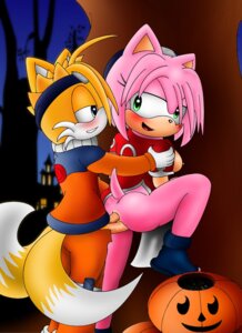 Rating: Explicit Score: 0 Tags: 2011 2_penises amy_rose anal anthro bigdon1992 blush bottomless breasts butt canid canine clothed clothing cosplay crossover crossover_cosplay dipstick_tail duo e621 erection eulipotyphlan female female_penetrated flower footwear fox genitals halloween hedgehog holidays male male/female male_penetrating male_penetrating_female mammal markings miles_prower multi_genitalia multi_penis night penetration penis pink_body plant rose_(flower) sega sex shoes sonic_the_hedgehog_(series) tail tail_markings treat trick vulva User: bunchy7s