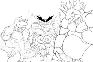 Rating: Explicit Score: 0 Tags: 2011 balls big_balls big_penis chubby emboar erection fat machoke male male_only monochrome muscles nidoking nintendo nipples penis pokemon pokemon_(species) ragnarokdragon rule34 tongue tusks veins yaoi User: bunchy7s