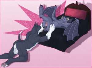 Rating: Explicit Score: 0 Tags: anal anthro balls balls_licking bat bed canine carnivaldog digitigrade dog fur furry furry_only gay male oral penis piercing pitbull rimming rule34 tongue wings User: bunchy7s