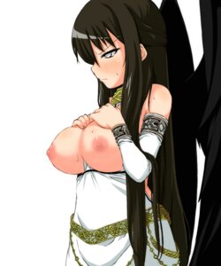 Rating: Explicit Score: 0 Tags: angel annoyed_expression big_breasts breasts breasts_out brown_hair female mabinogi morrighan rule34 solo_female tagme white_eyes wings User: bunchy7s