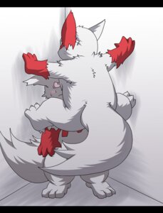 Rating: Questionable Score: 0 Tags: ambiguous_gender anthro black_bars blush bodily_fluids cicada_block duo e621 fur generation_3_pokemon herpestid letterbox mammal markings meme nintendo nude pokemon pokemon_(species) red_eyes red_markings spread_legs spreading standing sweat sweatdrop tail toraya_inugami white_body white_fur zangoose User: bunchy7s
