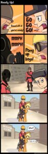 Rating: Safe Score: 0 Tags: 2012 absurd_res applejack_(mlp) armor blonde_hair clothing comic cowboy_hat crossover e621 earth_pony electronics engineer_(team_fortress_2) english_text equid equine explosives eyewear female feral freckles friendship_is_magic gas_mask goggles green_eyes grenade hair hard_hat hasbro hat headgear headphones headset headwear helmet hi_res horse human male mammal mask my_little_pony pony pyro_(team_fortress_2) scout_(team_fortress_2) soldier_(team_fortress_2) subjectnumber2394 team_fortress_2 text url valve valve_corporation weapon User: bunchy7s