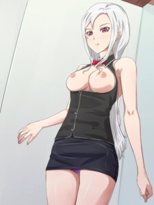 Rating: Questionable Score: 0 Tags: bowtie breasts breasts_out days_of_memories female ichihisa kojiroad long_hair miniskirt nipples panties pointy_chin red_eyes rule34 shizuku_misawa silver_hair skirt solo standing underwear User: bunchy7s