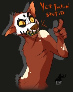 Rating: Safe Score: 0 Tags: anthro canid canine claws digital_media_(artwork) e621 english_text gesture half-length_portrait hand_gesture korbin male mammal nude piercing pointing pointing_at_viewer portrait solo teeth text yellow_eyes User: bunchy7s