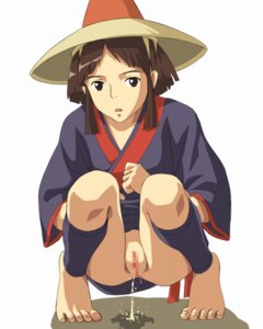Rating: Explicit Score: 0 Tags: 1girls barefoot breasts brown_eyes brown_hair censored female hat human japanese_clothes kaya_(princess_mononoke) kimono light-skinned_female light_skin mononoke_hime orga peeing princess_mononoke pussy rule34 short_hair solo squat squatting studio_ghibli urinating User: bunchy7s