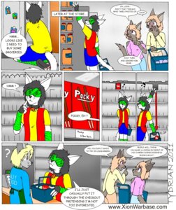 Rating: Safe Score: 0 Tags: 2011 anthro appliance arm_warmers armwear blush clothing comic domestic_cat e621 english_text eyewear felid feline felis female fingerless_gloves food fridge gloves grocer grocery_store handwear kitchen_appliance leg_warmers legwear male mammal parent_(lore) pocky pretense recognition reputation shopping sunglasses tail text tydrian url User: bunchy7s