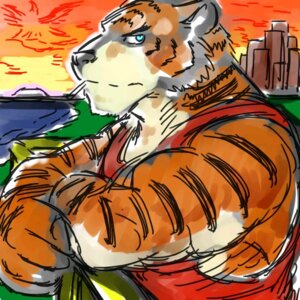 Rating: Safe Score: 0 Tags: 1:1 anthro biceps biped blue_eyes cigarette city clothing crossed_arms dreamworks e621 felid looking_at_viewer madagascar_(series) male mammal muscular muscular_anthro muscular_male outside pantherine shirt sky solo standing stripes sunset tank_top tiger topwear vitaly_(madagascar) water yad User: bunchy7s