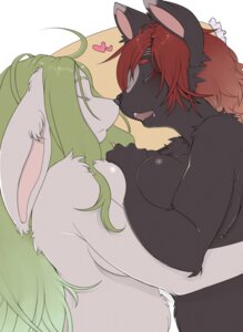 Rating: Questionable Score: 0 Tags: anthro bodily_fluids breast_squish breasts breasts_frottage cuddling drooling duo e621 eyes_closed female female/female green_hair hair heart_symbol lagomorph leporid long_hair lying mammal nude open_mouth rabbit red_hair romantic romantic_couple saliva side_boob simple_background sindoll sleeping squish User: bunchy7s