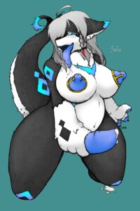 Rating: Explicit Score: 0 Tags: 2:3 anthro areola big_breasts black_body black_fur blue_eyes blue_nipples blue_penis bodily_fluids breasts cum cum_on_penis dragon drooling e621 erect_nipples erection fur furred_dragon furred_scalie genital_fluids genitals gynomorph hair hi_res holding_penis intersex kurube long_hair looking_at_viewer mythological_creature mythological_scalie mythology nipple_piercing nipples non-mammal_breasts non-mammal_nipples nude penis piercing puffy_areola raised_tail saliva scalie simple_background slightly_chubby solo tail tongue tongue_out white_body white_fur white_hair User: bunchy7s
