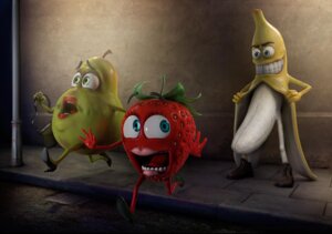 Rating: Questionable Score: 0 Tags: 3d_(artwork) alzhem animate_inanimate banana detailed digital_media_(artwork) e621 elemental_creature female flashing flora_fauna food food_creature fruit group hi_res humor joke living_fruit male not_furry pear plant purse question_mark strawberry what User: bunchy7s
