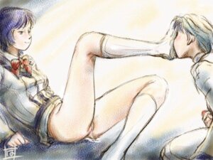 Rating: Explicit Score: 0 Tags: female femdom footwear gunparade_march male penis rule34 socks User: bunchy7s
