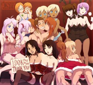 Rating: Explicit Score: 0 Tags: 6+girls breasts bunnysuit conjoined crackspider female glasses group horizontal_multi_breast kissing multi_breast multiple_females multiple_girls non-japanese_artist rule34 twins User: bunchy7s