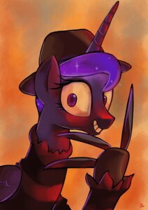 Rating: Safe Score: 0 Tags: 2012 absurd_res blue_body blue_feathers blue_hair bust_portrait clothing creepy crossover docwario e621 equid equine feathered_wings feathers female freddy_krueger friendship_is_magic grin hair hasbro hi_res horn looking_at_viewer mammal my_little_pony mythological_creature mythological_equine mythology nightmare_on_elm_street parody portrait princess_luna_(mlp) simple_background smile solo winged_unicorn wings User: bunchy7s Rating: Safe Score: 0 Tags: 2012 absurd_res blue_body blue_feathers blue_hair bust_portrait clothing creepy crossover docwario e621 equid equine feathered_wings feathers female freddy_krueger friendship_is_magic grin hair hasbro hi_res horn looking_at_viewer mammal my_little_pony mythological_creature mythological_equine mythology nightmare_on_elm_street parody portrait princess_luna_(mlp) simple_background smile solo winged_unicorn wings User: bunchy7s