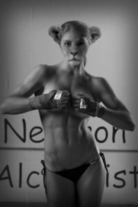 Rating: Questionable Score: 0 Tags: 2:3 anthro biped e621 felid female fist hair lion looking_at_viewer mammal monochrome muscular muscular_anthro muscular_female neutron_alchemist pantherine photo_manipulation photomorph solo standing third-party_edit User: bunchy7s