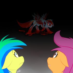 Rating: Questionable Score: 0 Tags: 1:1 aurora_(petirep) blood blue_body blue_feathers blue_fur bodily_fluids creepy e621 equid equine fan_character feathered_wings feathers female feral friendship_is_magic fur group hair hasbro horse kinkaton-furaito mammal multicolored_hair my_little_pony mythological_creature mythological_equine mythology pegasus pony purple_eyes rainbow_dash_(mlp) rainbow_factory_(mlp_fanfic) rainbow_hair scootaloo_(mlp) uhoh wings User: bunchy7s