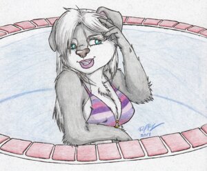 Rating: Safe Score: 0 Tags: 2014 anthro baikobits big_breasts bikini blue_eyes border_collie breasts canid canine canis cleavage clothed clothing collie domestic_dog e621 female herding_dog mammal pastoral_dog sheepdog shenjii_(baikobits) smile solo swimwear two-piece_swimsuit User: bunchy7s