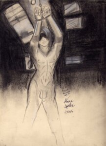 Rating: Explicit Score: 0 Tags: 1boy 2006 arms_above_head arms_up blindfold chained feet_out_of_frame gay handcuffs male male_focus male_only musician naked naked_male nine_inch_nails nude nude_male penis real_person rule34 solo solo_focus solo_male tagme the_downward_spiral traditional_art traditional_drawing_(artwork) traditional_media traditional_media_(artwork) trent_reznor yaoi User: bunchy7s