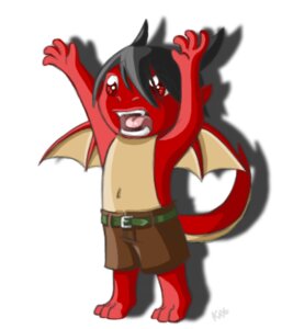 Rating: Safe Score: 0 Tags: 3_toes 4_fingers arms_above_head barefoot belt black_hair bottomwear cel_shading chibi clothed clothing dragon e621 feet fingers front_view hair low_res male membrane_(anatomy) membranous_wings mythological_creature mythological_scalie mythology open_mouth red_body red_eyes red_scales scales scalie shaded short_hair shorts signature silver_deathlight simple_background solo spread_wings tail tan_body tan_scales tan_skin toes tongue toony topless unknown_artist unknown_artist_signature white_background wings User: bunchy7s