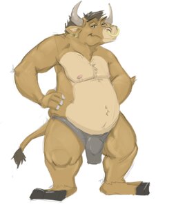 Rating: Questionable Score: 0 Tags: anthro bottomwear bovid bovine bulge canson cattle clothing e621 ear_piercing facial_piercing horn loincloth male mammal navel nipples nose_piercing nose_ring overweight overweight_anthro overweight_male piercing ring_piercing septum_piercing simple_background slightly_chubby solo tail white_background User: bunchy7s
