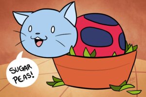 Rating: Safe Score: 0 Tags: 3:2 ambiguous_gender arthropod beetle bowl bravest_warriors cartoon_hangover catbug container cucujoid dialogue domestic_cat e621 english_text felid feline felis hybrid insect ladybug looking_at_viewer looking_back mammal sitting solo speech_bubble sugar_peas text youandme User: bunchy7s