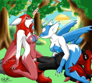 Rating: Explicit Score: 0 Tags: 2013 alternate_color anthro anthrofied bisexual bodily_fluids breasts canid canine crossgender cum cum_in_vagina cum_inside detailed_background e621 eon_duo erect_nipples exoticlunarwolf eyes_closed female female/female forest generation_3_pokemon generation_4_pokemon genital_fluids genitals group group_sex hair heart_symbol lactating latias latios legendary_duo legendary_pokemon licking male male/female male_penetrating mammal nature nintendo nipple_fetish nipple_lick nipple_play nipples nude outside penetration penis plant pokemon pokemon_(species) pokemorph red_eyes red_hair riolu sex threesome tongue tongue_out tree trio vaginal vaginal_penetration vulva User: bunchy7s