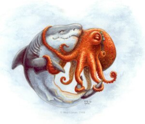 Rating: Safe Score: 0 Tags: ambiguous/ambiguous ambiguous_gender aquatic cephalopod coleoid dorsal_fin duo e621 eyes_closed feral fin fish hug mantle_(mollusk) meglyman mollusk octopodiform romantic romantic_couple shark siphon_(anatomy) suction_cup tentacles User: bunchy7s