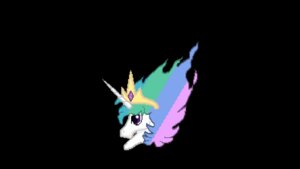 Rating: Safe Score: 0 Tags: animated animated_gif area_88 black_background crown e621 equid equine female friendship_is_magic fur hair halfingr hasbro headgear horn mammal multicolored_hair my_little_pony mythological_creature mythological_equine mythology princess_celestia_(mlp) purple_eyes rainbow_hair short_playtime simple_background solo tiara u.n._squadron unicorn white_body white_fur User: bunchy7s