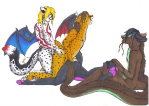 Rating: Explicit Score: 0 Tags: anal anal_penetration anthro anthro_on_anthro bisexual e621 eyes_closed felid fellatio female foursome from_behind_position group group_sex kairithekat lying male male/female male/male male_penetrated male_penetrating male_penetrating_male mammal membrane_(anatomy) membranous_wings nude on_front oral penetration penile raised_tail sex side_view tail unknown_species vaginal vaginal_penetration wings User: bunchy7s